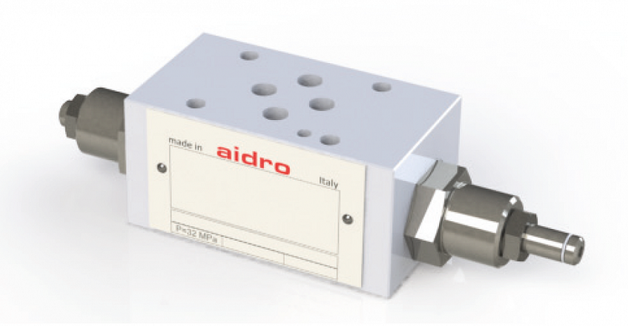 Дроссели с обратным клапаном модульного монтажа АМ3-FХ-* 60 л/мин – 32 МПа (320 бар).